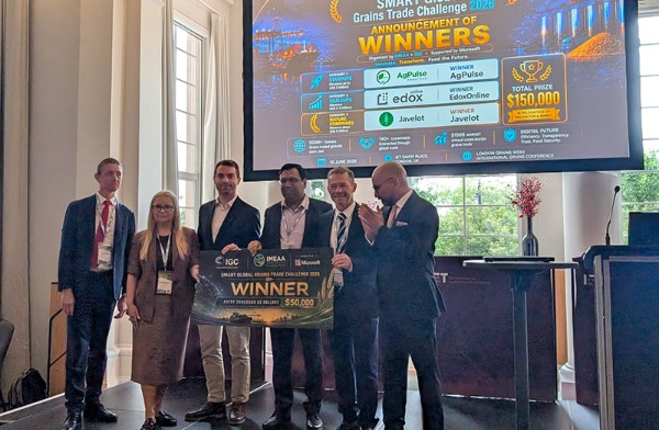 AgPulse, EdoxOnline and Javelot awarded for grain trade digitalisation